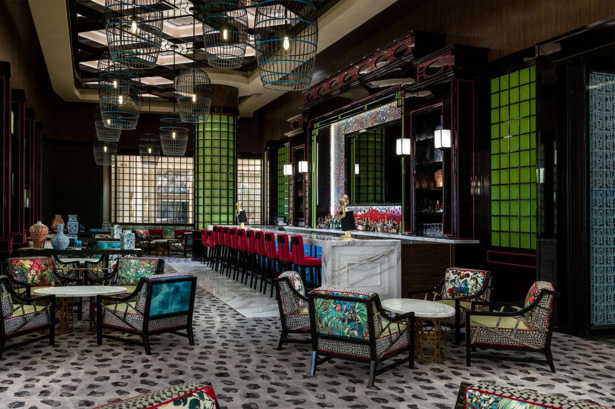 Conrad Las Vegas At Resorts World Dış mekan fotoğraf The interior of the restaurant